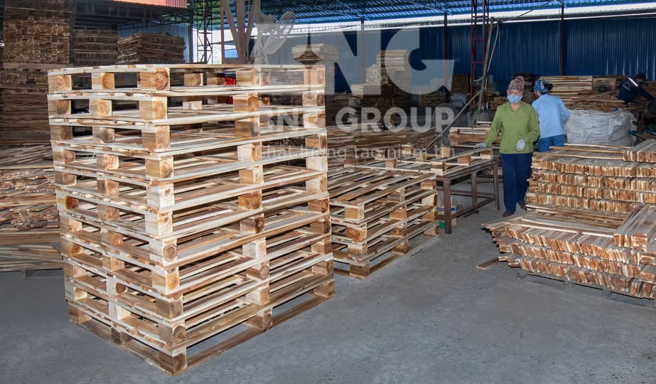 Công ty Pallet gỗ - Pallet gỗ xuất khẩu - Sản xuất Pallet gỗ Hải Phòng
